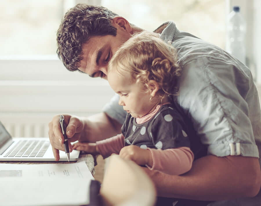 father and daughter